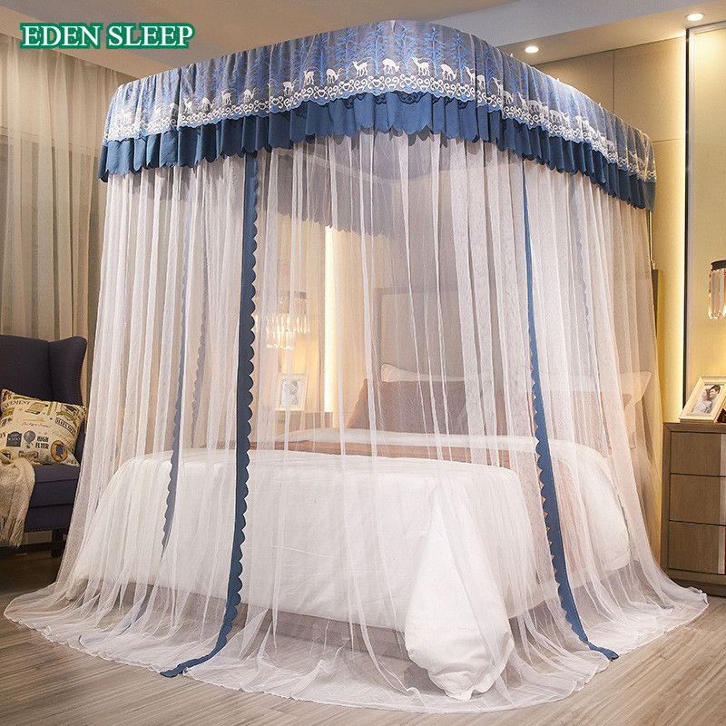 Màn mùng khung thế hệ mới không khoan tường cao cấp kiểu dáng công chúa chống muỗi