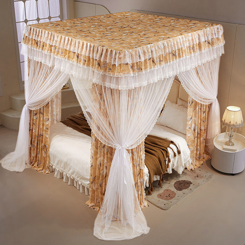 EDEN SLEEP Màn mùng khung chống muỗi phong cách Châu Âu, rèm giường kín hoàn toàn cản ánh sáng chống bụi