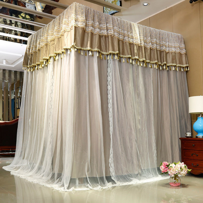 EDEN SLEEP Màn chống muỗi mùng khung, rèm giường đôi cho phòng ngủ gia đình chống bụi cao cấp màn khung