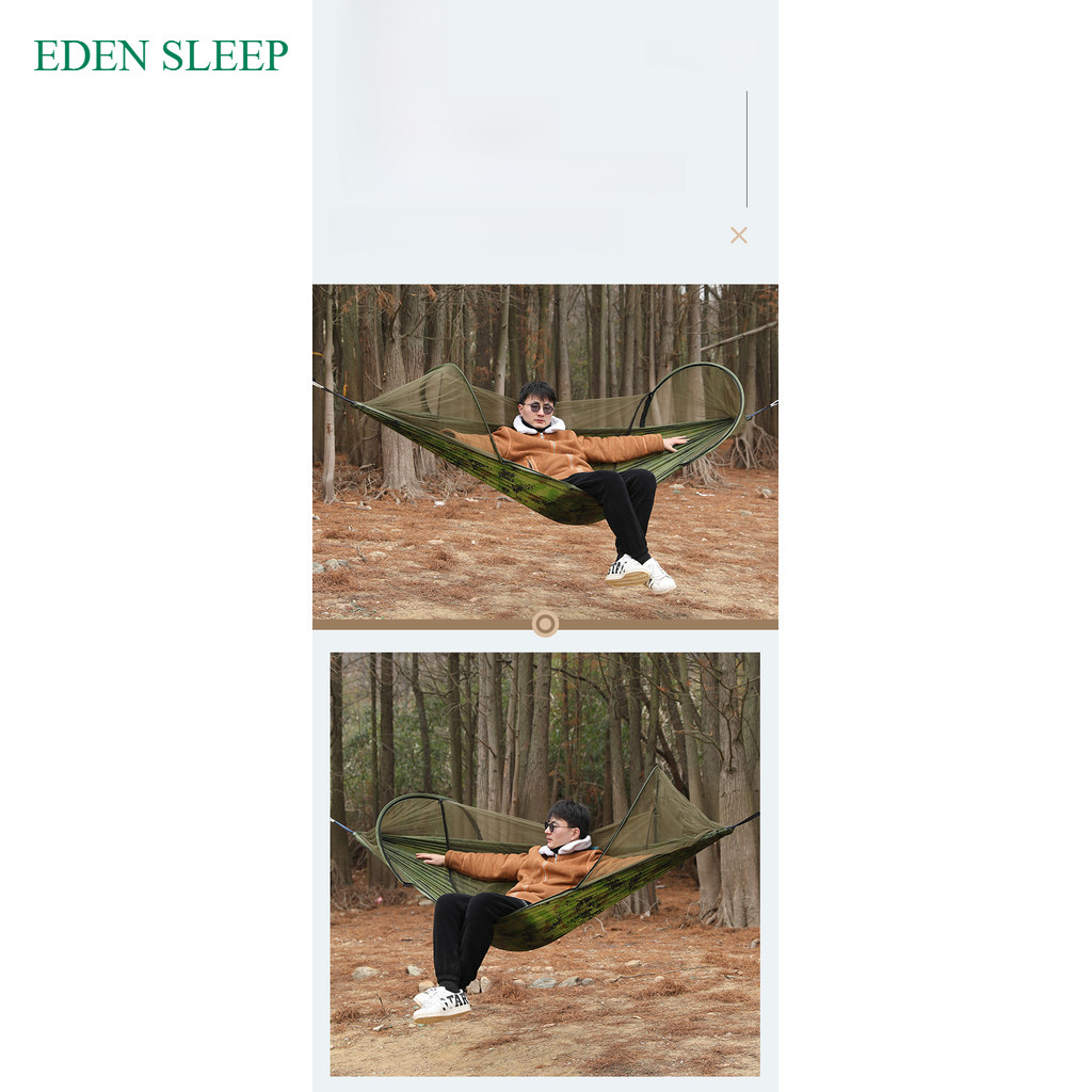 Ngoài Trời Cắm Trại Võng Với Muỗi Net Tự Động Nhanh Chóng Mở Cực Duy Nhất Đôi Người