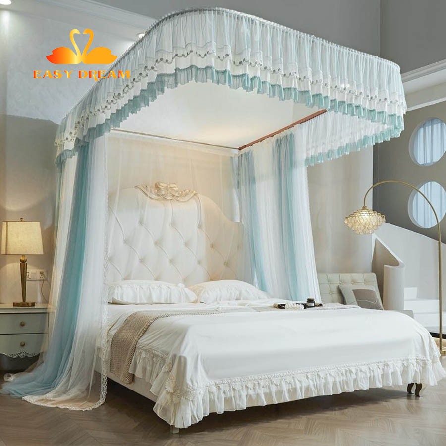 Màn khung không khoan tường - mẫu mới đẹp chống muỗi - mùng ngủ hiện đại