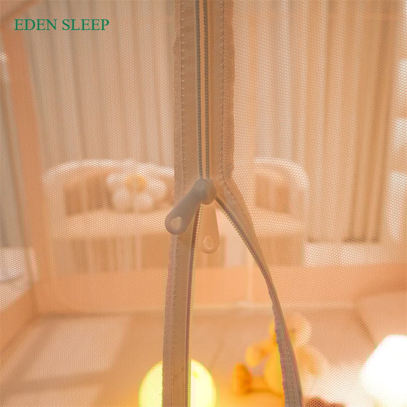 Loại A, Rèm Ngủ Nhà Nhỏ Ba Cửa Chống Muỗi Toàn Đế, Lưới Chống Muỗi Mã Hóa Cho Trẻ Sơ Sinh, Lưới Chống Rơi