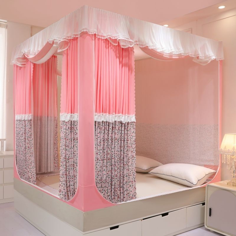 EDEN SLEEP Mùng khung chống muỗi khép kín, màn khung chống rơi, chống bụi,phong cách công chúa rèm giường