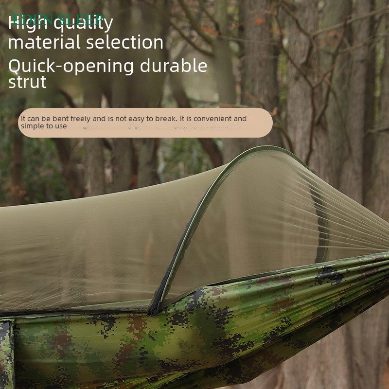 Ngoài Trời Cắm Trại Võng Với Muỗi Net Tự Động Nhanh Chóng Mở Cực Duy Nhất Đôi Người