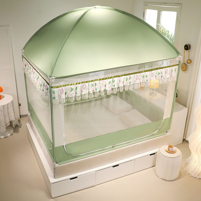 EDEN SLEEP Màn chống muỗi phòng ngủ gia đình cao cấp,trọn bộ mùng khung,màn chụp cho trẻ em 3 cửa khóa kéo toàn đáy