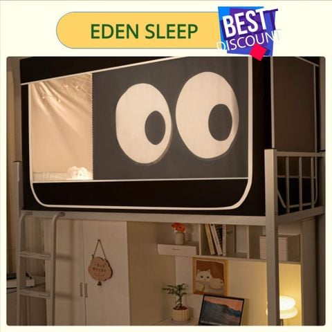 EDEN SLEEP Mùng màn khung chống muỗi ký túc xá sinh viên,rèm che giường ngủ giường tầng trường học 90x190cm