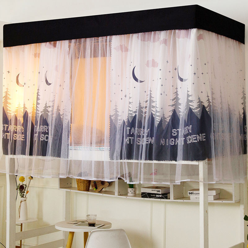 EDEN SLEEP mùng khung ký túc xá sinh viên đại học rèm che giường ngủ màn chống muỗi giường tầng rèm giường đơn