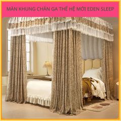 Rèm Giường Bốn Mùa Gia Đình Rèm Giường Tích Hợp Rèm Giường Che Nắng Chống Bụi Chống Gió Giữ Ấm Rèm Giường Phong Cách Côn