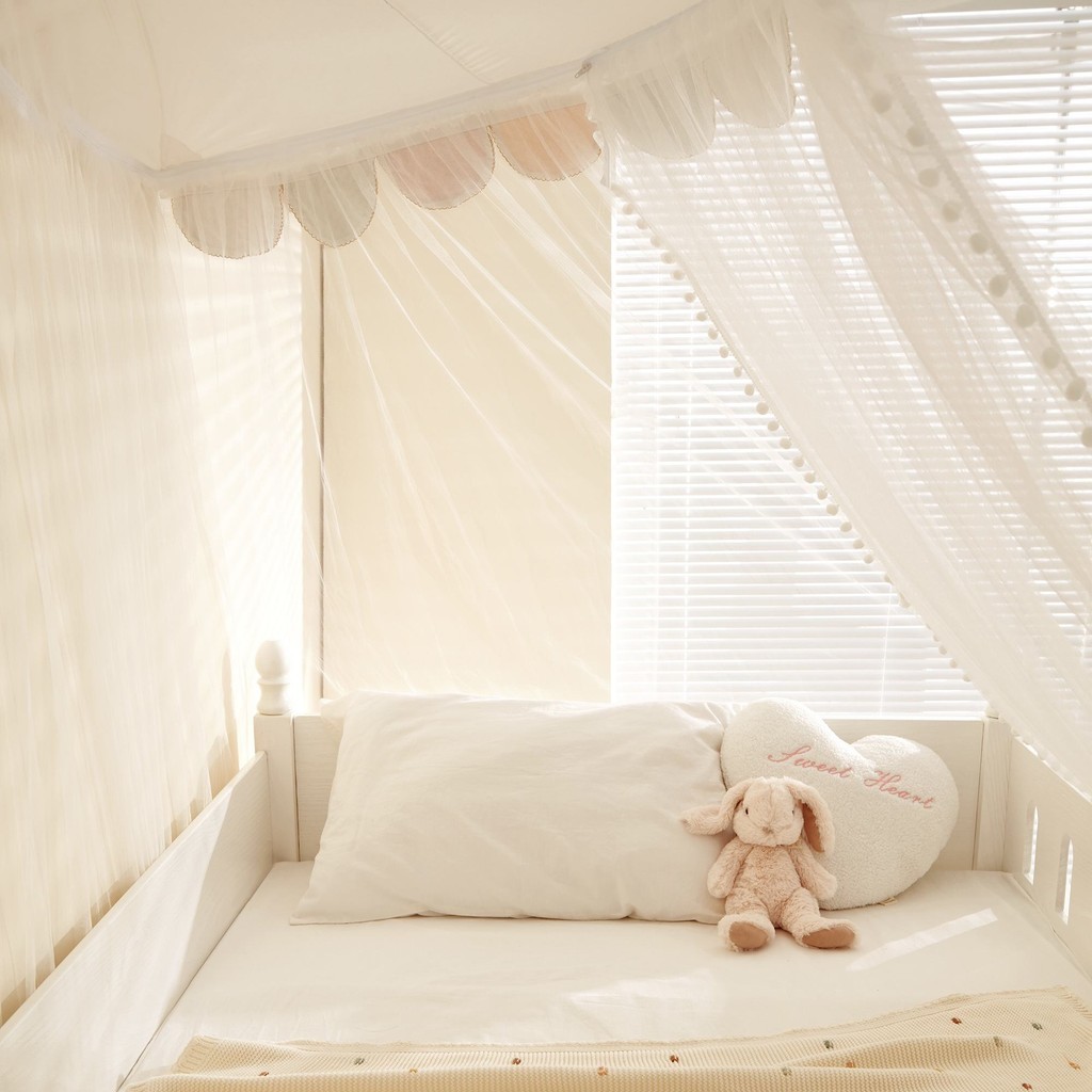 Trẻ em giường tầng màn chống muỗi 2 tầng học sinh giường cao thấp hình thang nhà lắp đặt