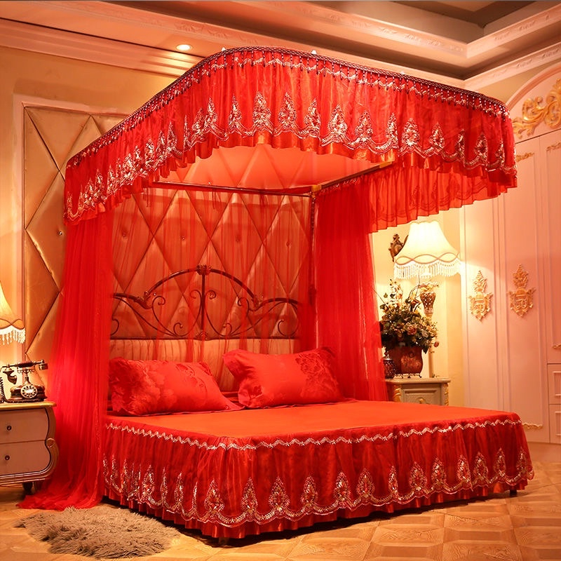 NEW Màn khung inox không khoan tường; màn cưới , mùng ngủ chống muỗi hiện đại