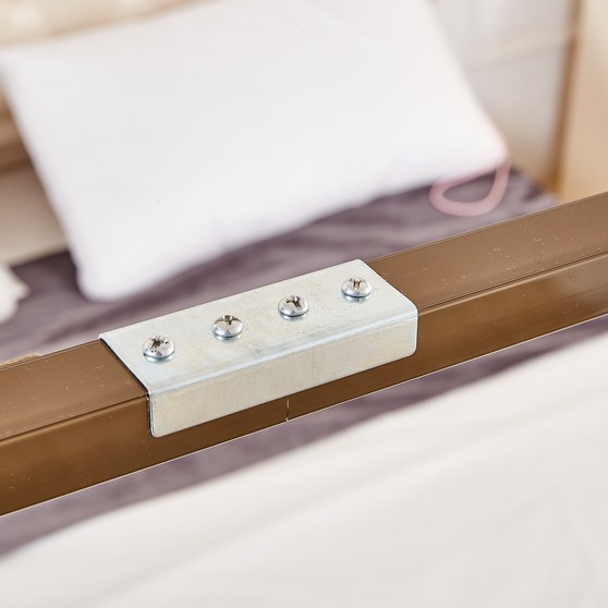 Mùng (màn ) khung cao cấp không khoan tường  cao cấp có dây kéo tăng chỉnh được độ cao