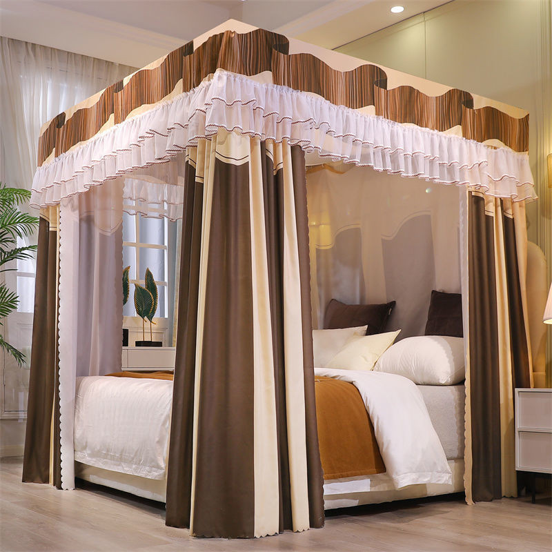 EDEN SLEEP màn chống muỗi mùng khung rèm che giường phòng ngủ phong cách công chúa màn chụp chống bụi và gió