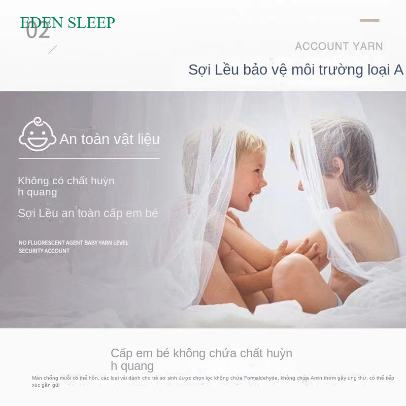 Màn mùng khung không khoan tường , màn ngủ công chúa hiện đại phong cách mới chống muỗi