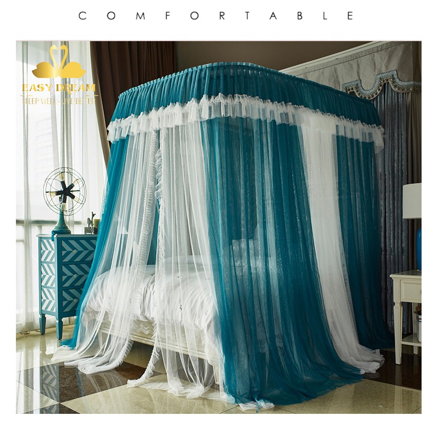 【 MẪU MỚI HOT NHẤT 2025  】 Màn khung không khoan tường EDEN SLEEP  mùng ngủ cao cấp chính hãng giá rẻ, đẹp ,màn cưới