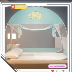 Miễn phí cài đặt nhà Mongolia Mosquito Net 1,8 gạc 1,5m có thể gập lại lều bụi