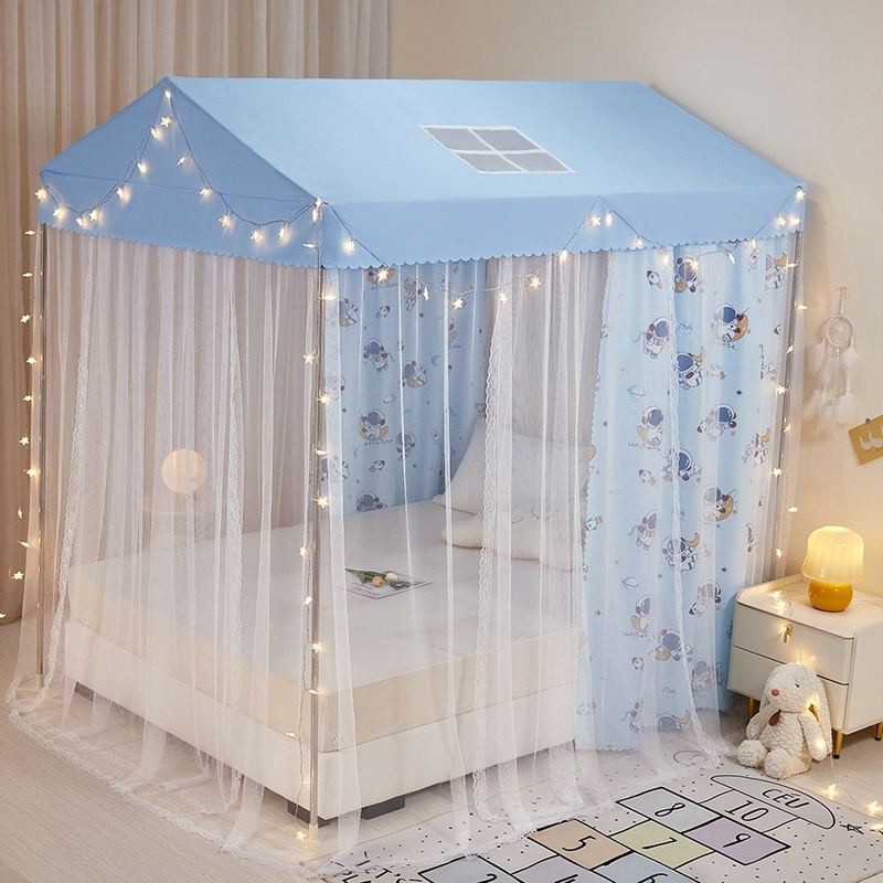 mùng chống muỗi 2025 phòng ngủ mới tầng sáng cho trẻ em mã hóa và dày lều chơi chống muỗi cho bé ,
