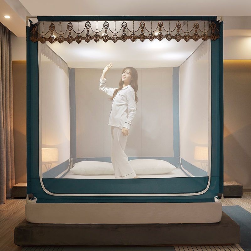 Màn khung vuông chống muỗi chống bé ngã