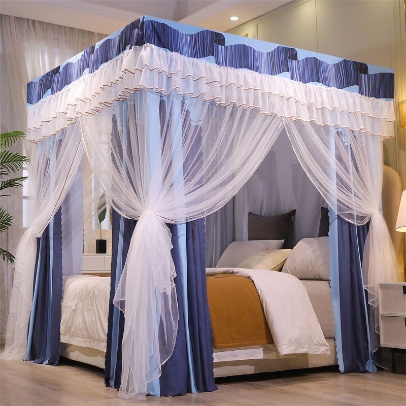 EDEN SLEEP màn chống muỗi mùng khung rèm che giường phòng ngủ phong cách công chúa màn chụp chống bụi và gió