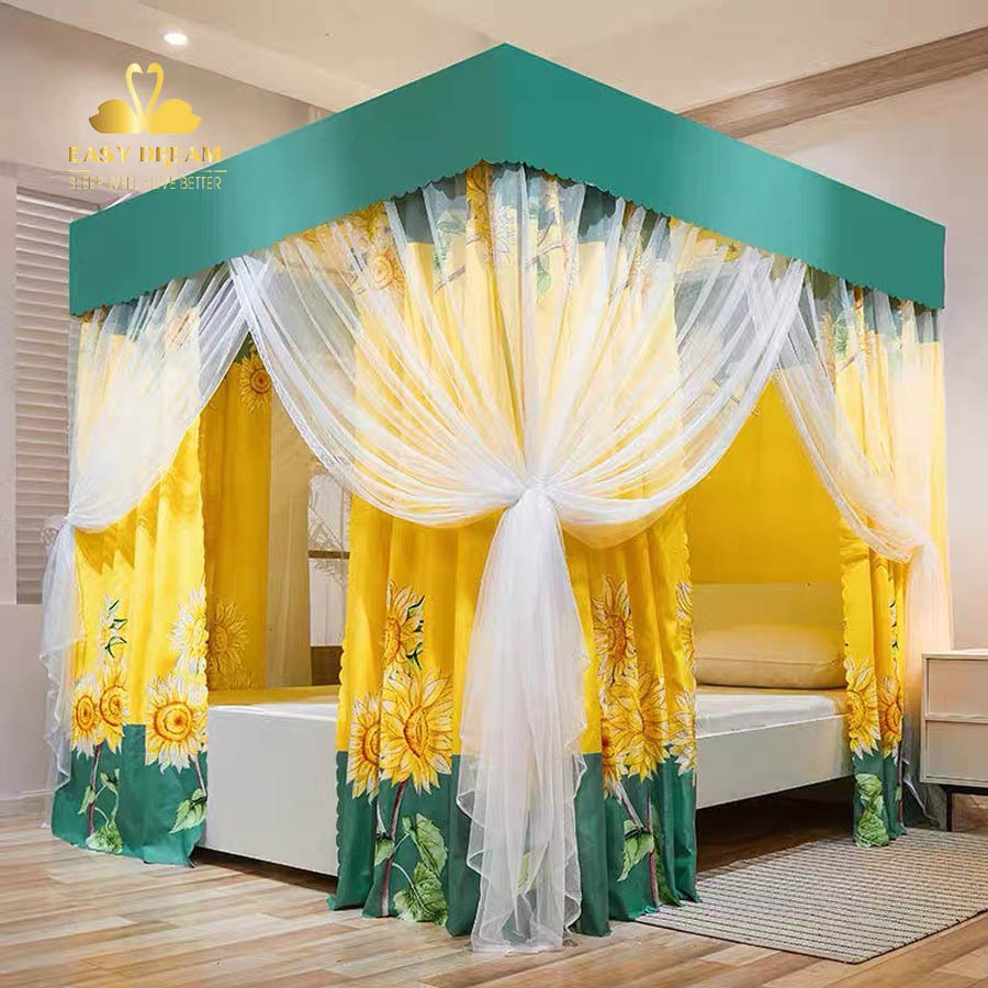 Màn khung không khoan tường cao cấp EASY DREAM -Mùng ngủ cao cấp chống muỗi