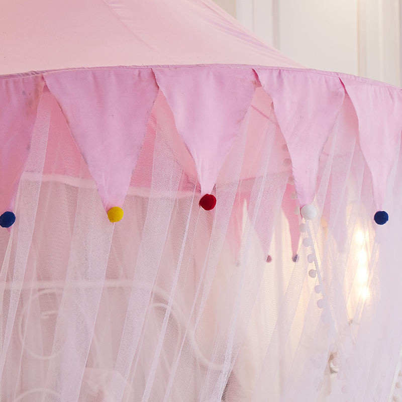 [RẺ VÔ ĐỊCH ]   Trẻ Em Chống Muỗi Công Chúa Phòng Ngủ Bé Gái Giấc Mơ Treo Tường Trần Chống Rơi Đấm Khôn