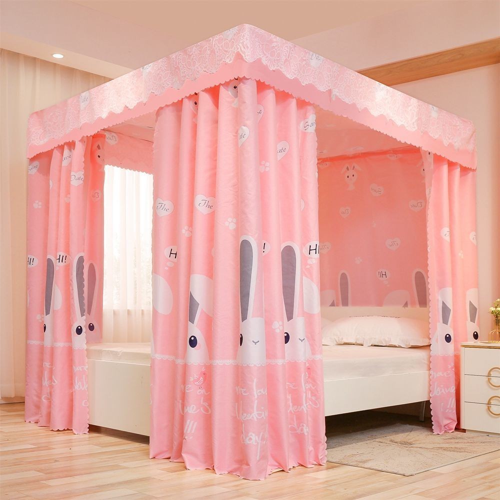 EDEN SLEEP Màn chống muỗi cho phòng ngủ gia đình trọn bộ mùng khung, màn chụp rèm cản sáng dày chống bụi và gió