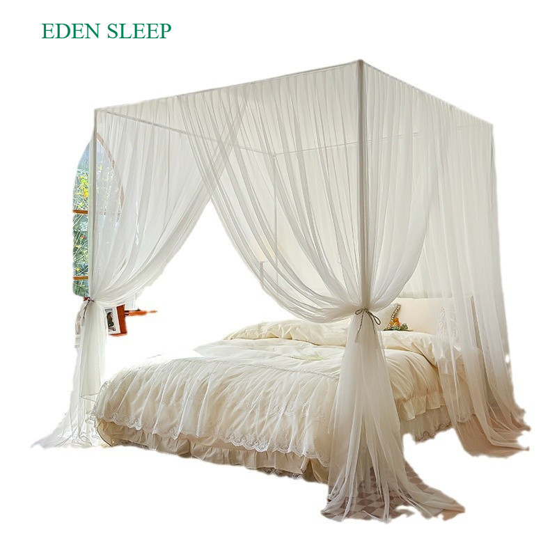 Màn chống muỗi từ trần đến sàn cung điện 2025 kiểu mới, màn giường cao cấp kiểu cũ