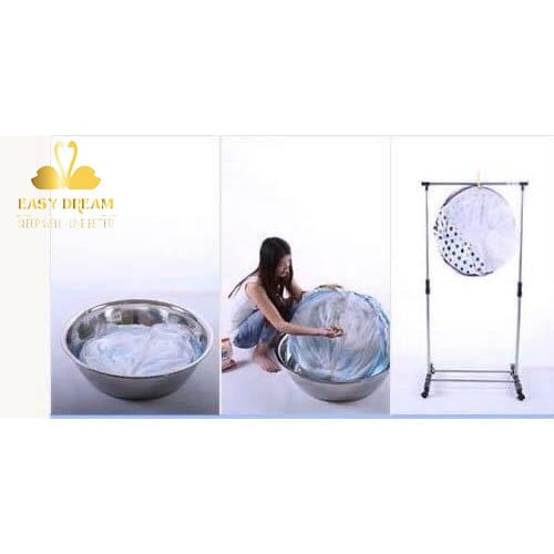 Mùng chụp tự bung gấp gọn người lớn Có 3 cửa ,  cao 1m7 chống muỗi côn trùng- màn chụp tự bung gấp gọn màn lều