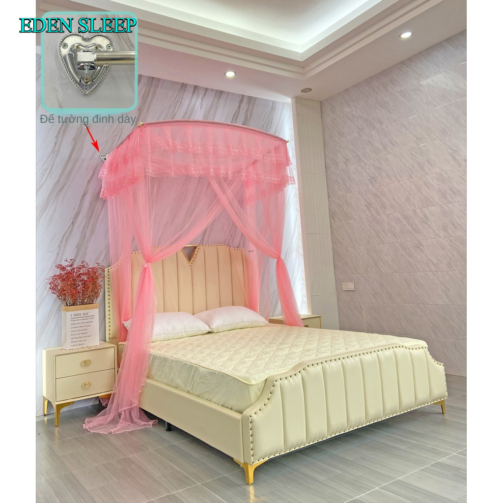 Màn khung khoan tường , mùng ngủ hiện đại khoan tường chống muỗi  Thu xêp gọn thông minh