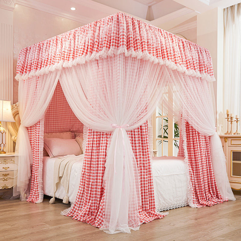 EDEN SLEEP Màn chống muỗi phòng ngủ mùng khung, rèm giường cản sáng chống bụi, mùa hè trọn bộ màn khung