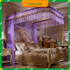 Màn/ mùng khung 2 cột không khoan tường chống muỗi