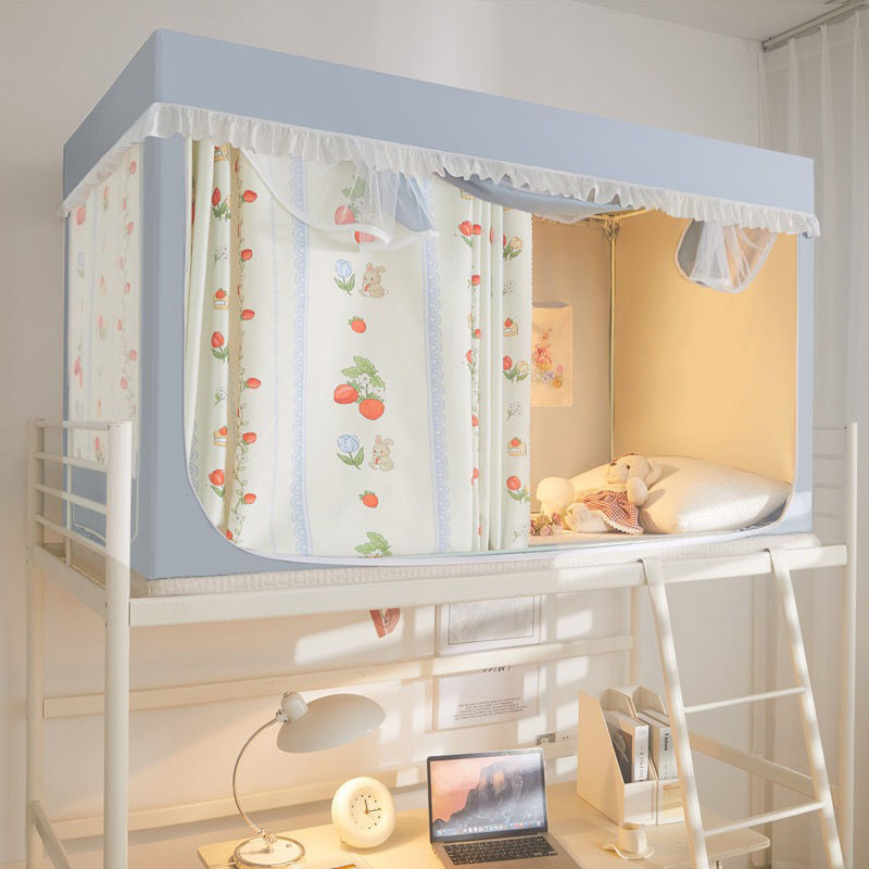 EDEN SLEEP Màn mùng khung chống muỗi ký túc xá sinh viên rèm cản sáng cho giường tầng trên và dưới cao cấp