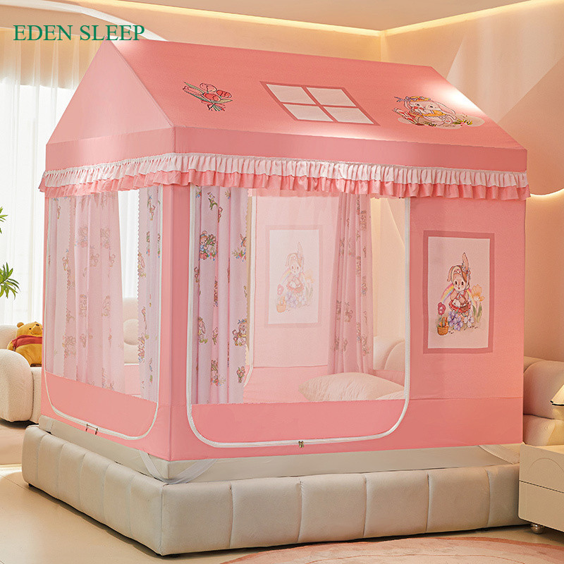 RẺ VÔ ĐỊCH Lều Chống Muỗi Giường Ngủ Kiểu Mới Lều Rèm Chống Bụi Chống Rơi Cho Trẻ Em