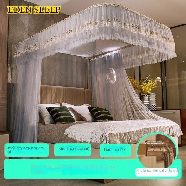 Màn / Mùng ngủ Chống Muỗi  cao cấp không khoan tường công chúa