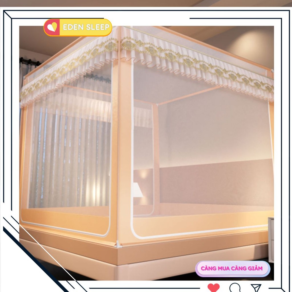 Màn Chống Muỗi Kháng Khuẩn Phòng Ngủ Cao Cấp Không Cần Lắp Đặt