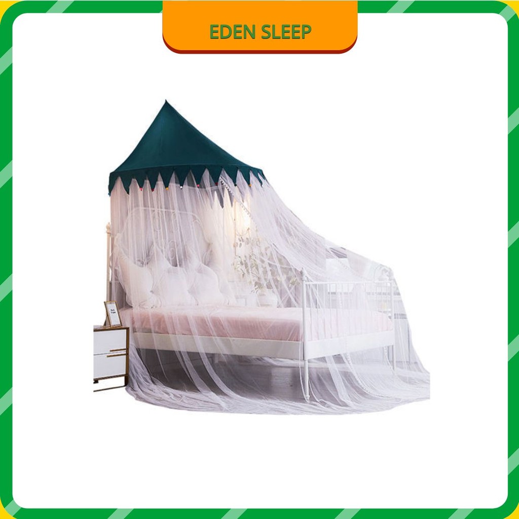 [Hàng có sẵn/Ảnh thật] Màn chống muỗi nửa mái vòm treo lều nhà trẻ em rèm đầu giường gạc treo tường