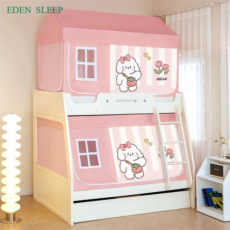 Màn chống muỗi giường  Tầng trẻ em hoạt hình chống rơi ngã