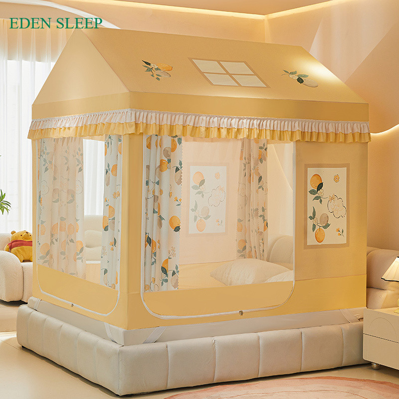 RẺ VÔ ĐỊCH Lều Chống Muỗi Giường Ngủ Kiểu Mới Lều Rèm Chống Bụi Chống Rơi Cho Trẻ Em