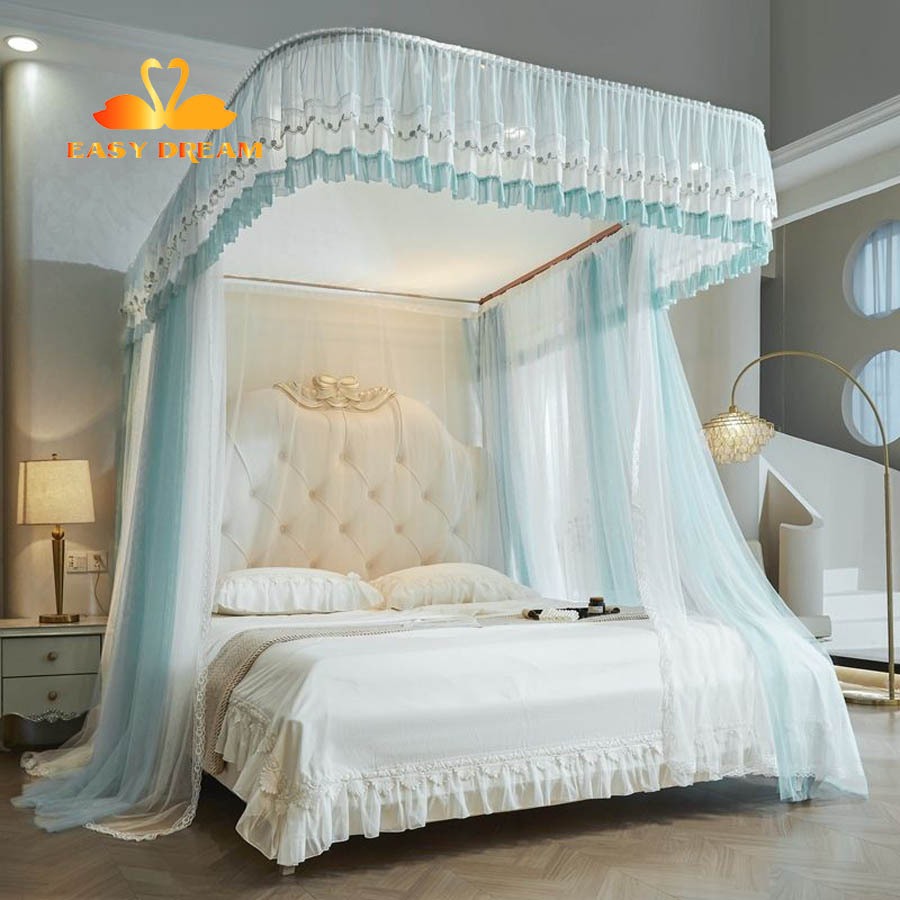 Màn khung không khoan tường - mẫu mới đẹp chống muỗi - mùng ngủ hiện đại