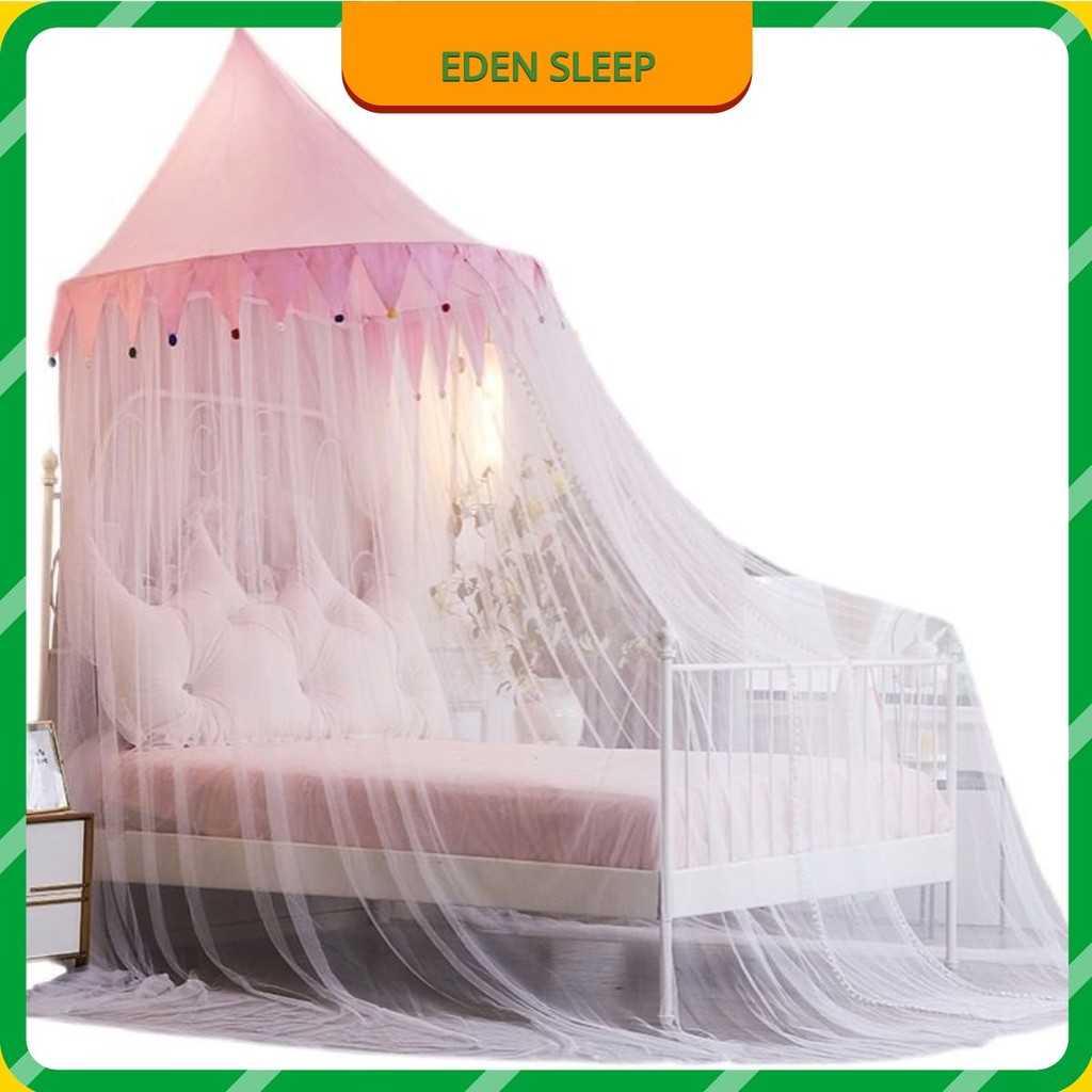 [RẺ VÔ ĐỊCH ]   Trẻ Em Chống Muỗi Công Chúa Phòng Ngủ Bé Gái Giấc Mơ Treo Tường Trần Chống Rơi Đấm Khôn