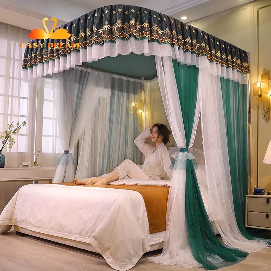 Màn khung không khoan tường bản kéo rèm lùa tay không  dây kéo