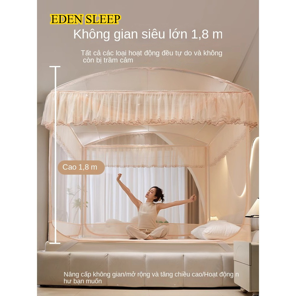 Màn Chống Rơi Mới 2025 Phòng Ngủ Gia Đình Phòng Ngủ Miễn Phí Lắp Đặt Trẻ Sơ Sinh Chống Rơi Đáy Giường