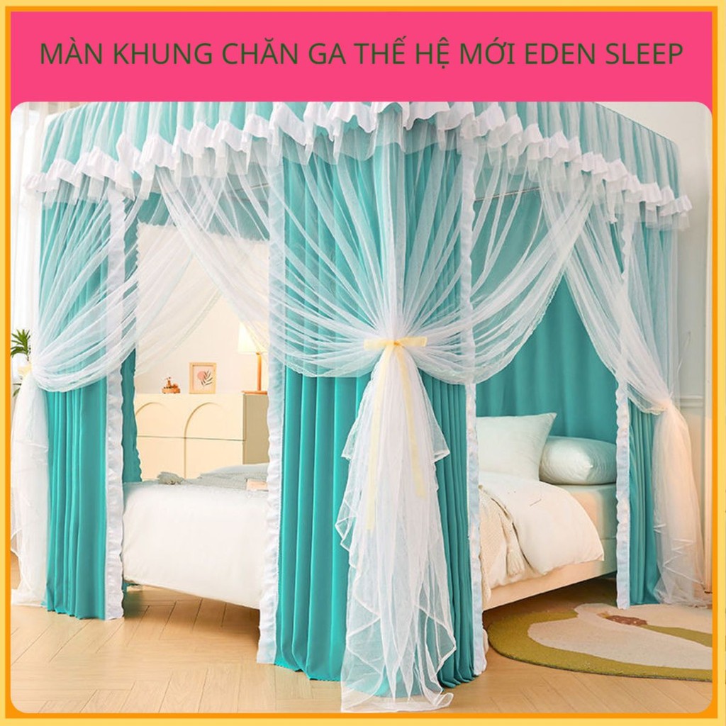 Màn mùng khung chống muỗi không khoan tường cao cấp , Màn ngu đẹp hiện đại