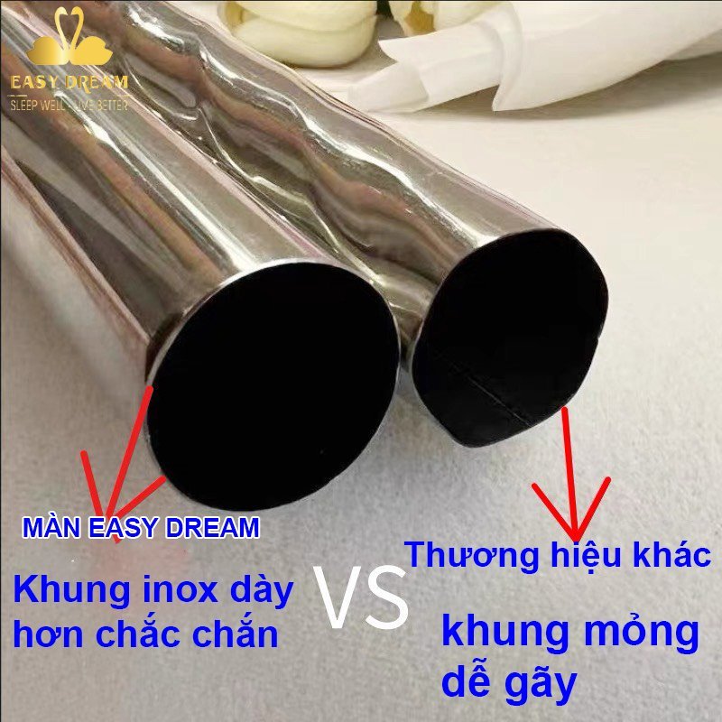 Màn khung không khoan tường - mùng ngủ chống muỗi cao cấp