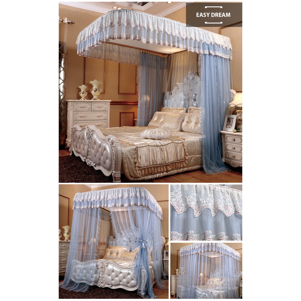 Mùng ( Màn ) khung - mùng khung inox cao cấp không khoan tường EASY DREAM -chống muỗi