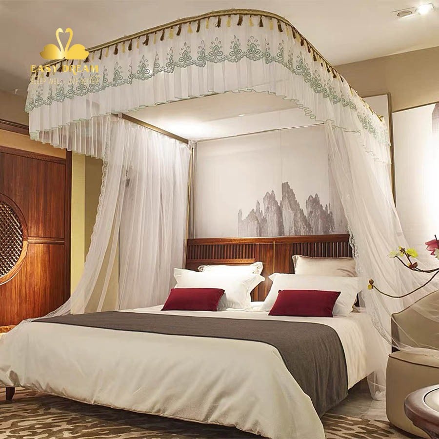 BẢN NÂNG CẤP MỚI NHẤT 2025 Màn khung không khoan tường mùng ngủ cao cấp EDEN SLEEP