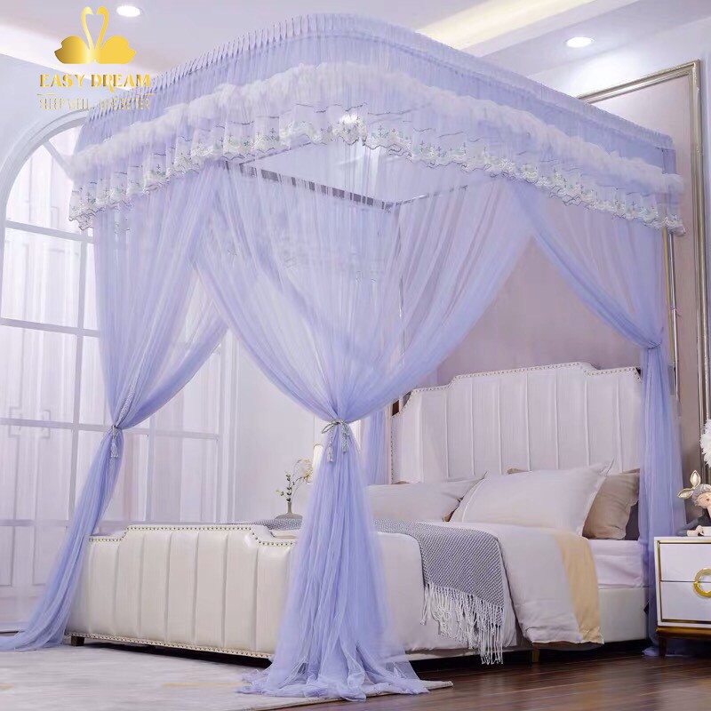 Màn khung ( mùng ) không khoan tường có dây kéo ròng rọc sản phẩm đạt tiêu chuẩn chất lượng Đức