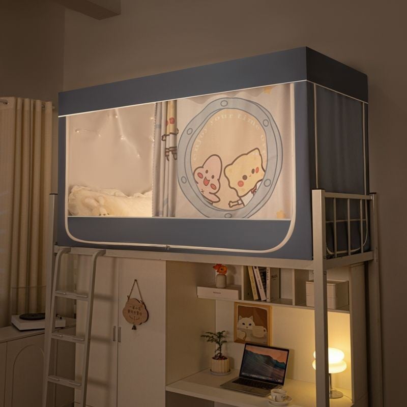 EDEN SLEEP Mùng màn khung chống muỗi ký túc xá sinh viên,rèm che giường ngủ giường tầng trường học 90x190cm