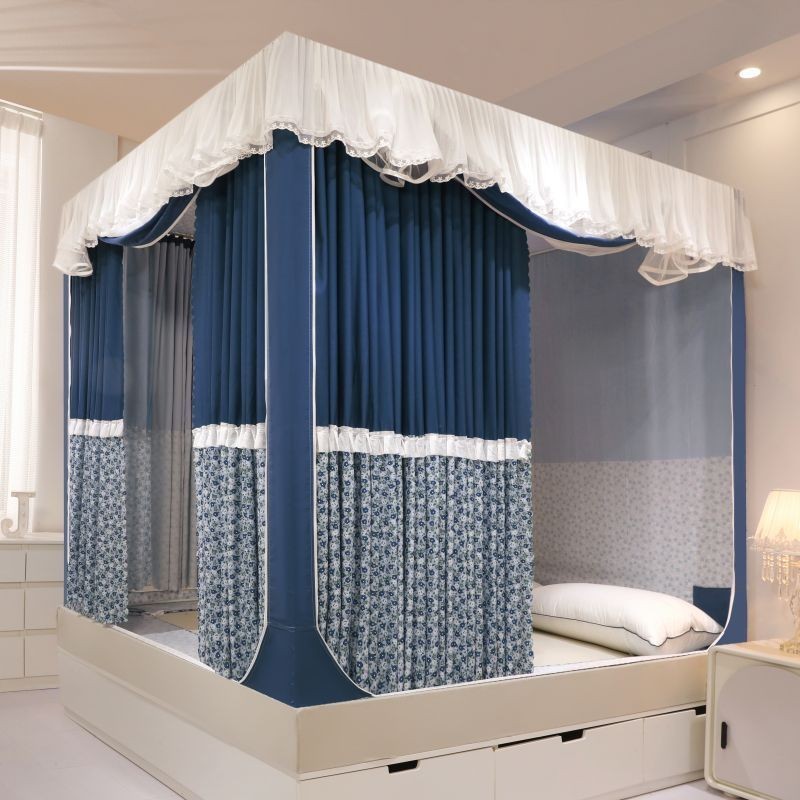 EDEN SLEEP Mùng khung chống muỗi khép kín, màn khung chống rơi, chống bụi,phong cách công chúa rèm giường