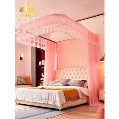 Màn khung ( mùng ) không khoan tường có dây kéo ròng rọc sản phẩm đạt tiêu chuẩn chất lượng Đức