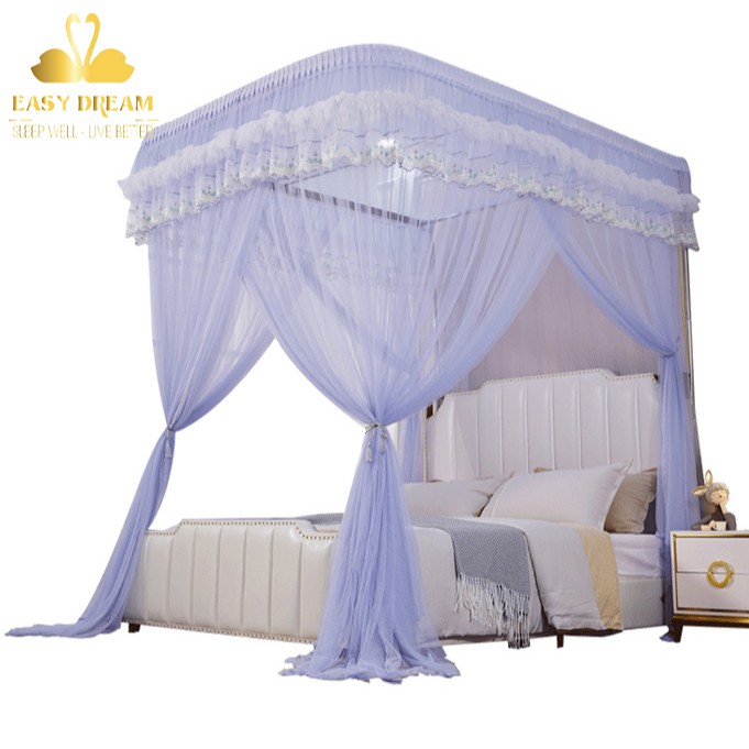 Màn khung ( mùng ) không khoan tường có dây kéo ròng rọc sản phẩm đạt tiêu chuẩn chất lượng Đức